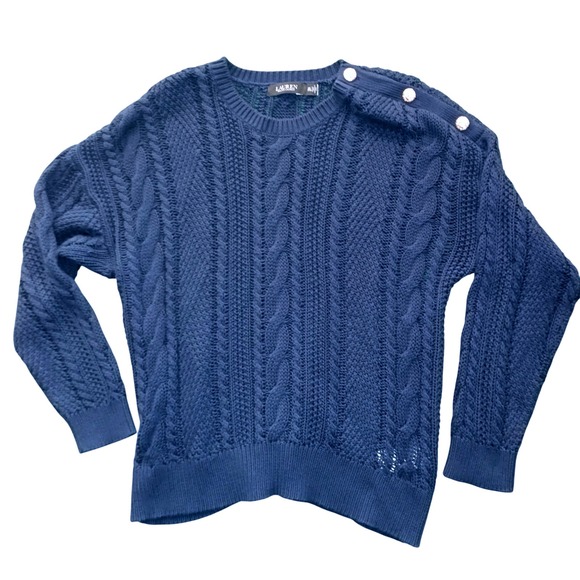 Ralph Lauren Sweaters - Ralph Lauren Cable Knit Cotton Sweater Women's Long Sleeve